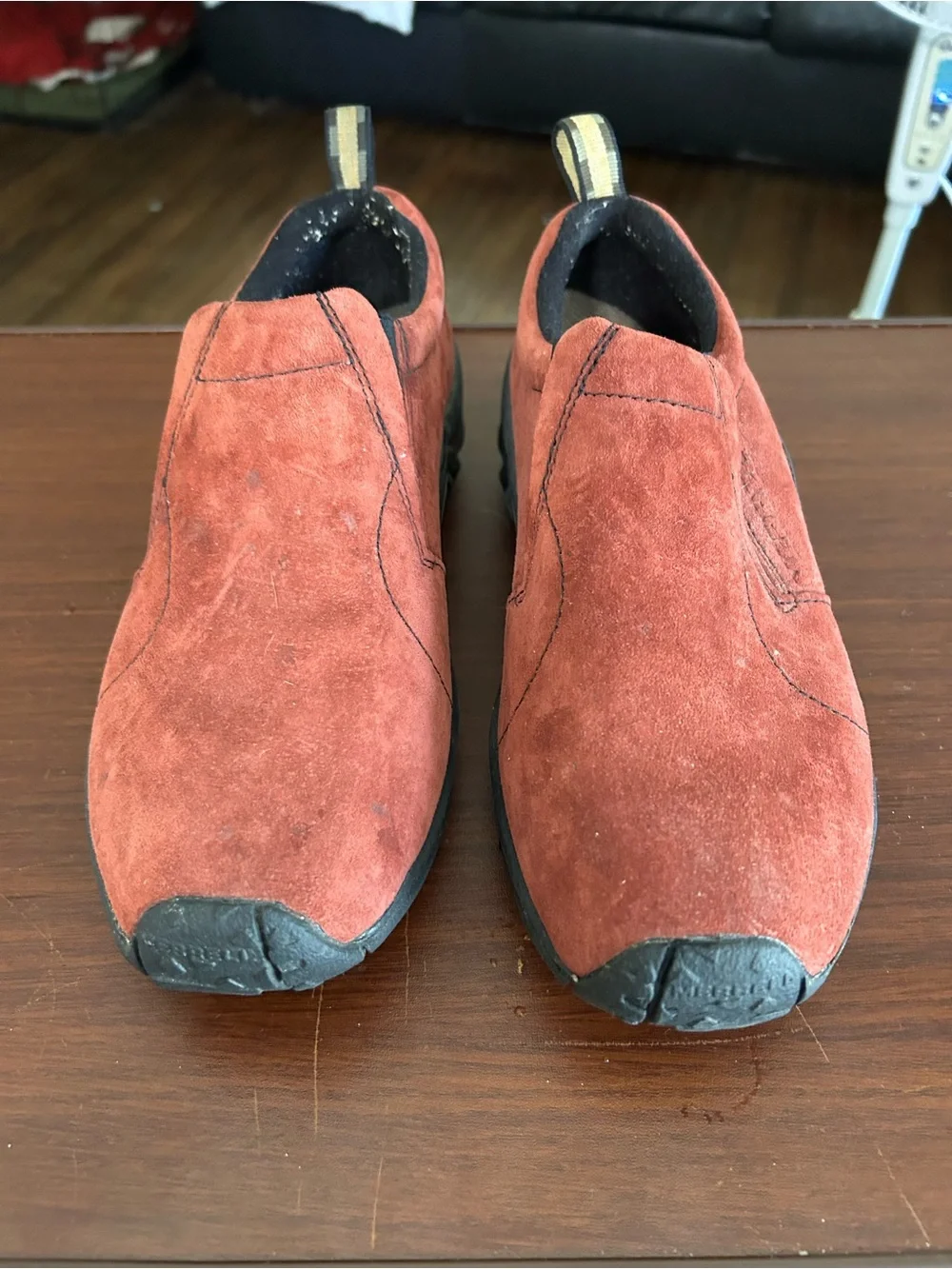 Merrell russet, red jungle mocs, women’s size 8 very nice condition